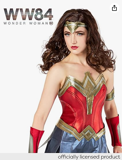 Wonder Woman Costume with free 50%  voucher to all items.