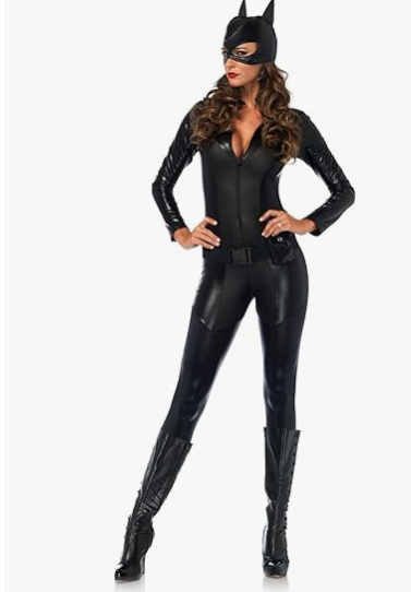 Catwoman-Inspired Costume with free 50%  voucher to all items.