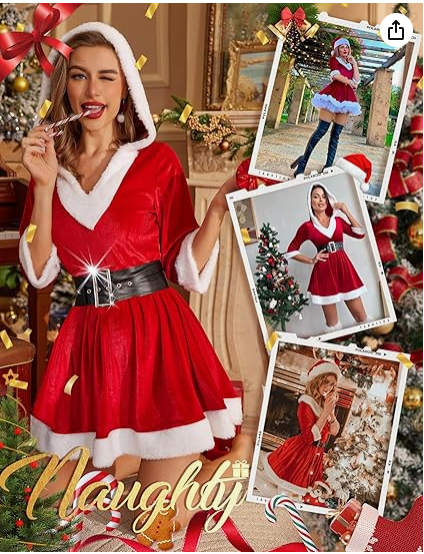 Women's Christmas Santa Dress