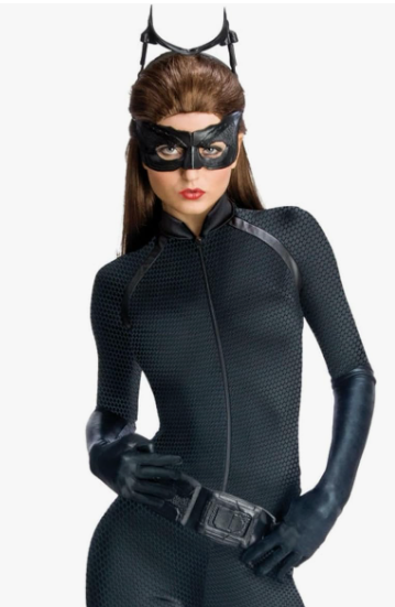 Catwoman-Inspired Costume with free 50% voucher to all items.