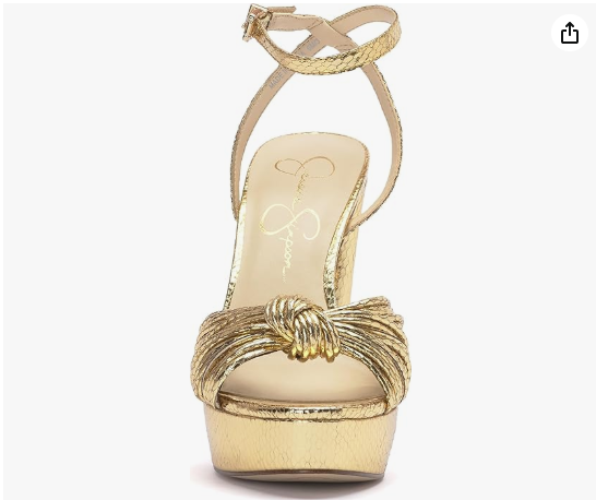 Gold Metallic Women’s Sandal