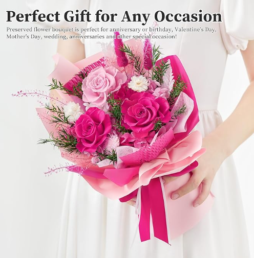 Forever Love Flower Bouquet with Gift Box