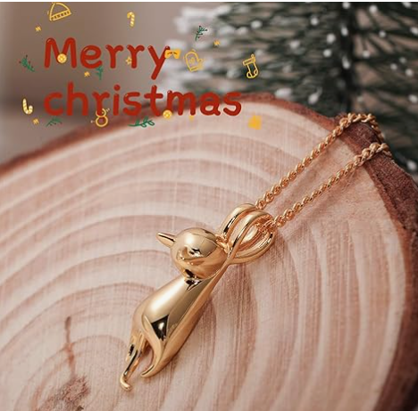 Gold Hand Pendant Necklace