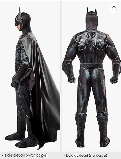 Batman Costume Set with free 50%  voucher to all items.