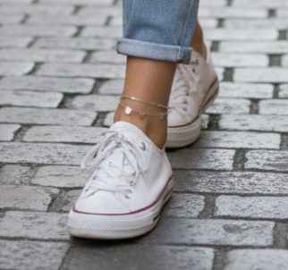 chaine de cheville papillons