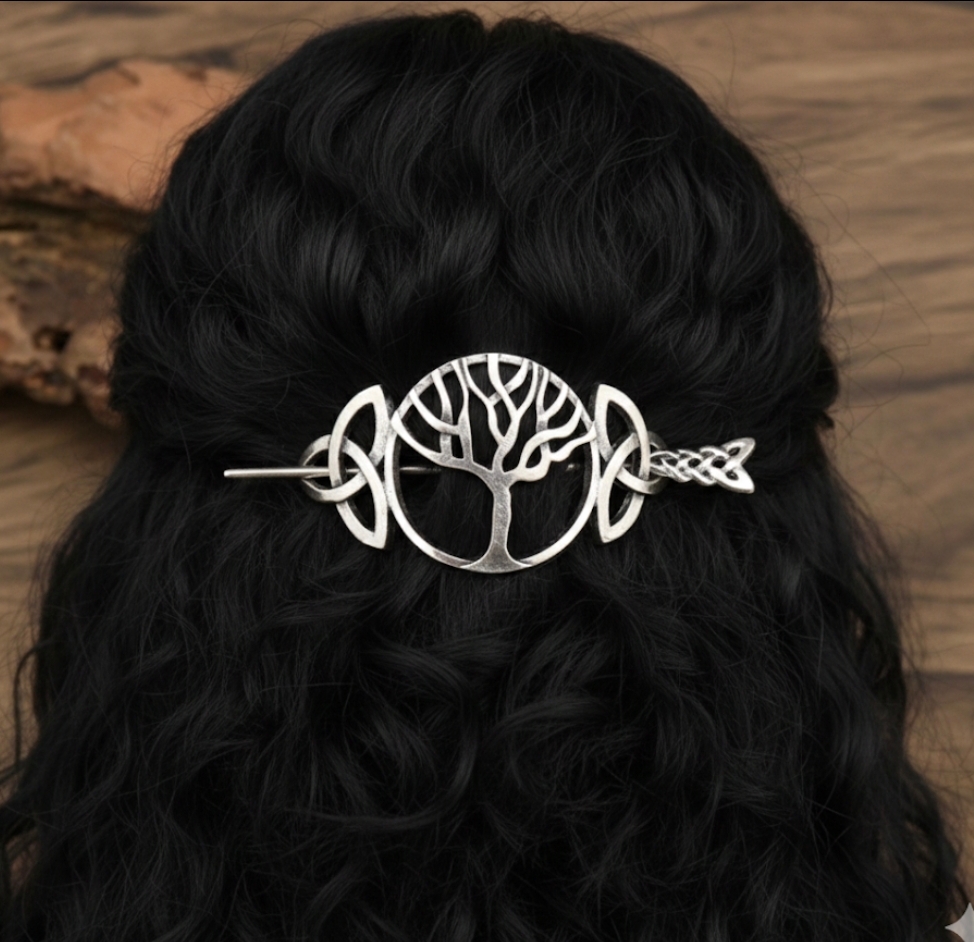 Barrette arbre de vie