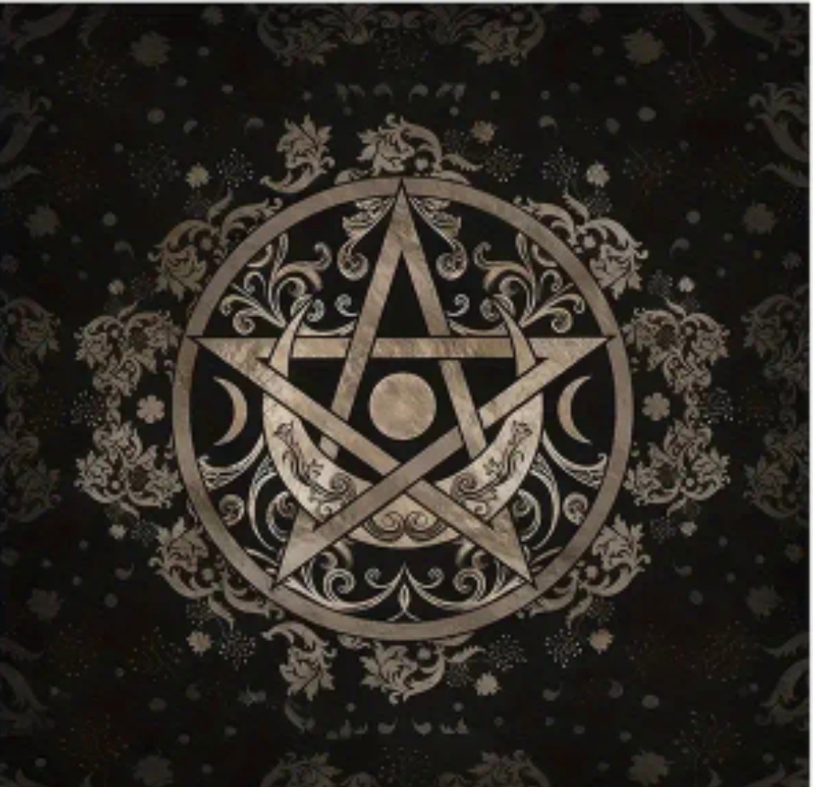Toile Pentacle Mystique
