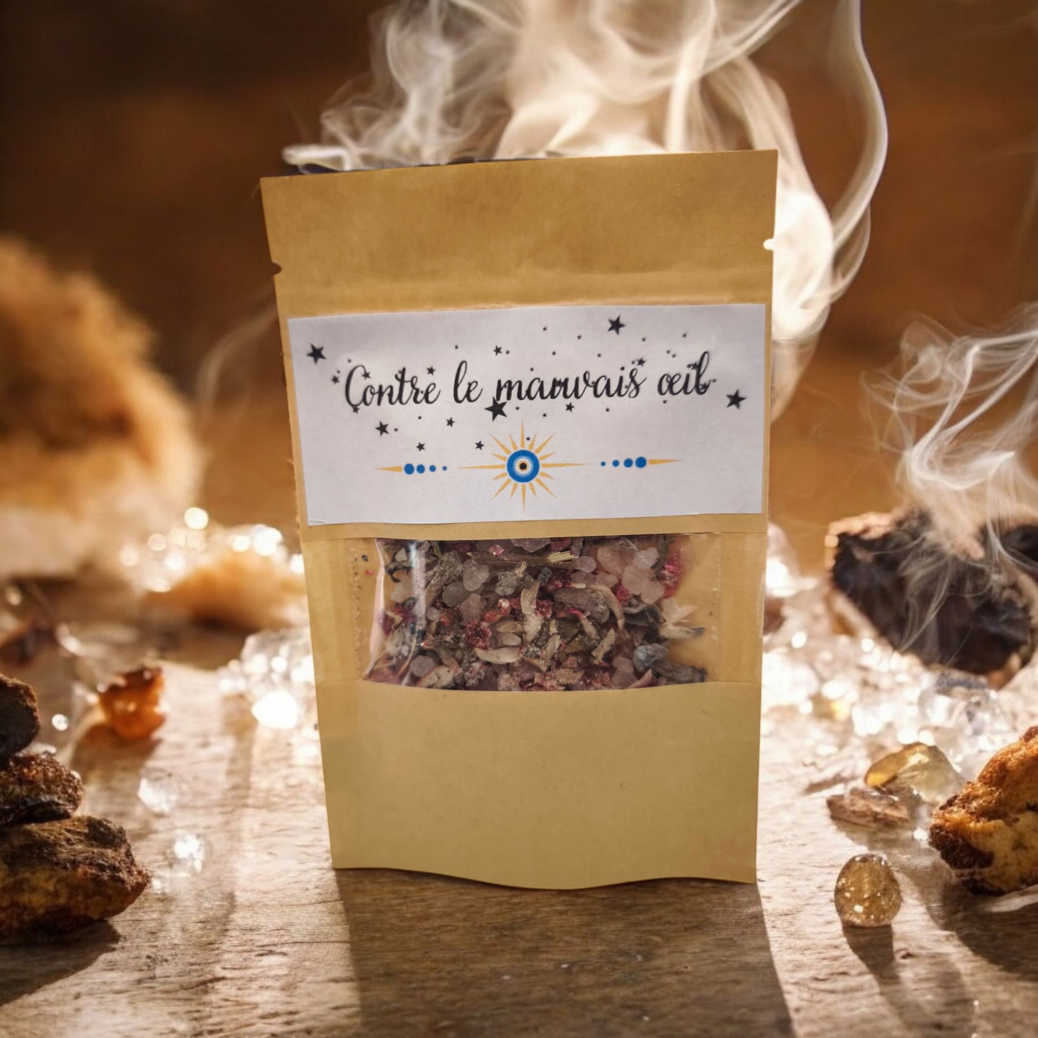 Mélange contre le mauvais oeil