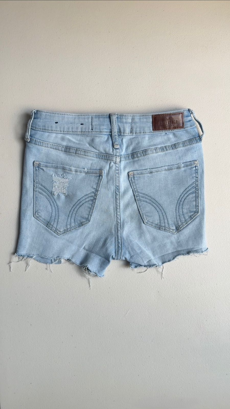 Short de mezclilla azul