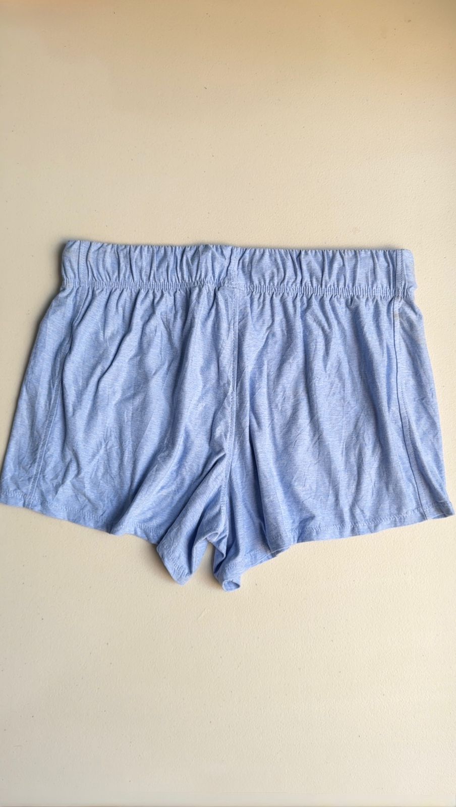 Short deportivo azul