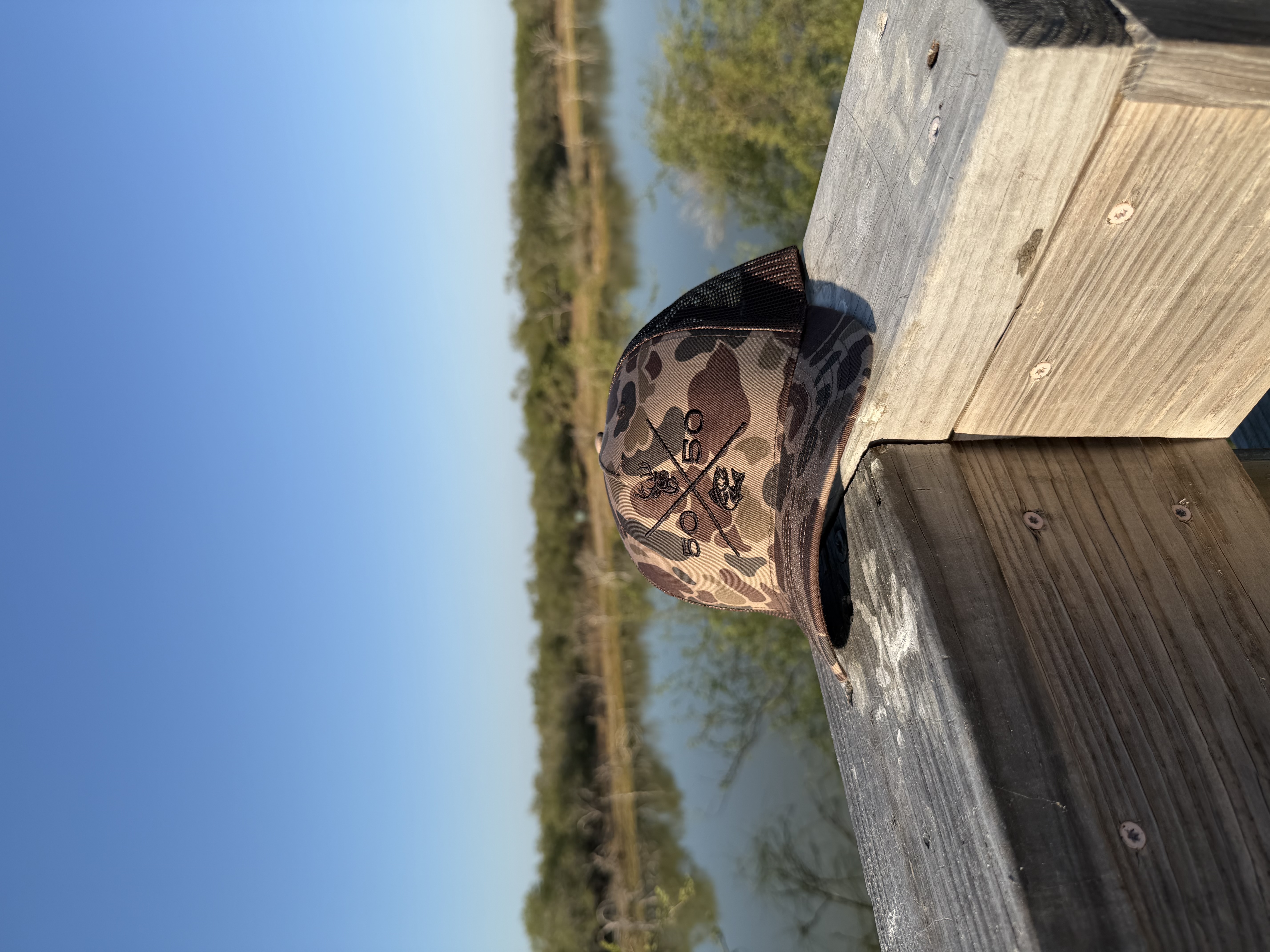 Classic Brown Camo Hat