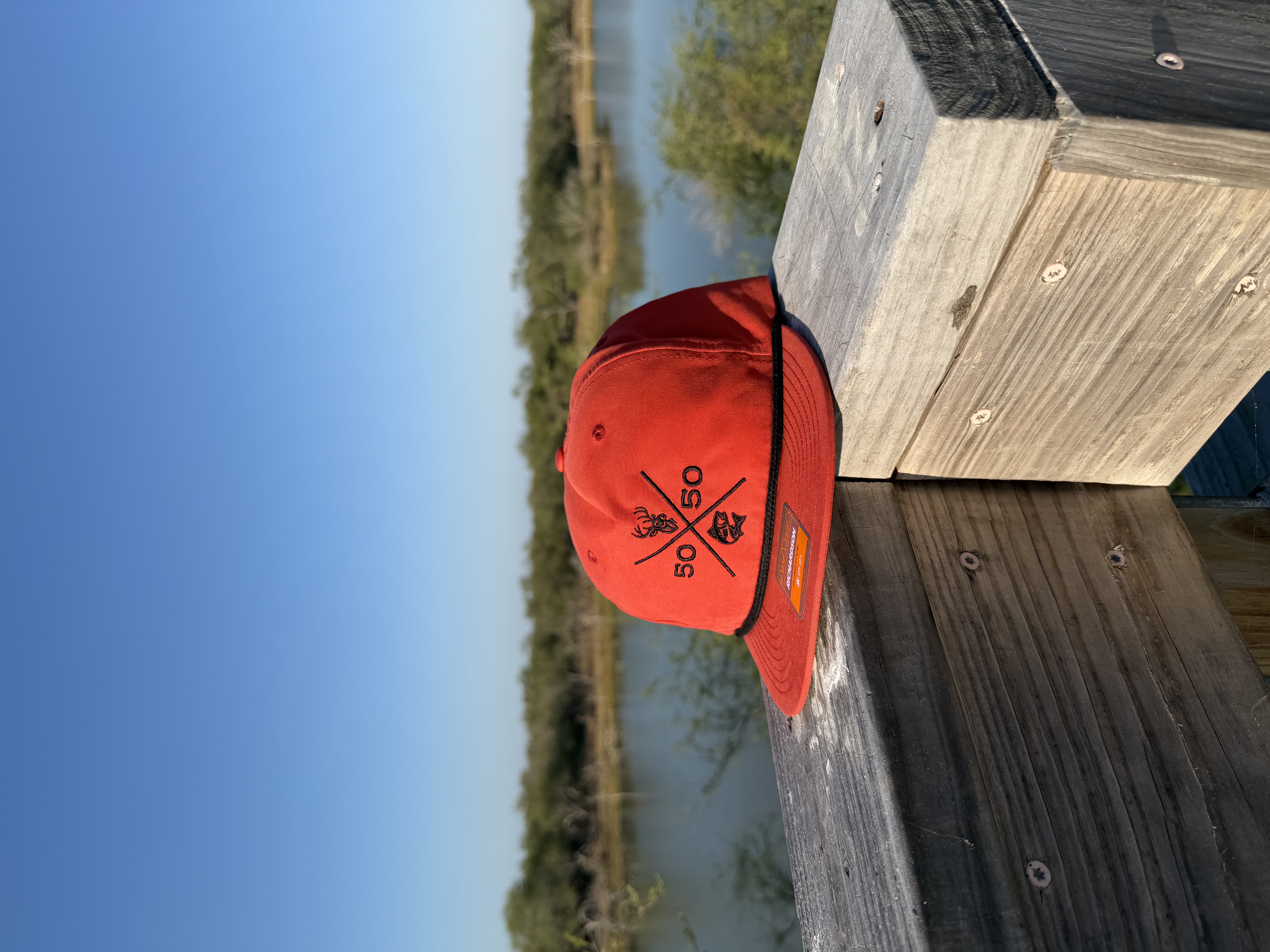 Classic Orange Rope Hat