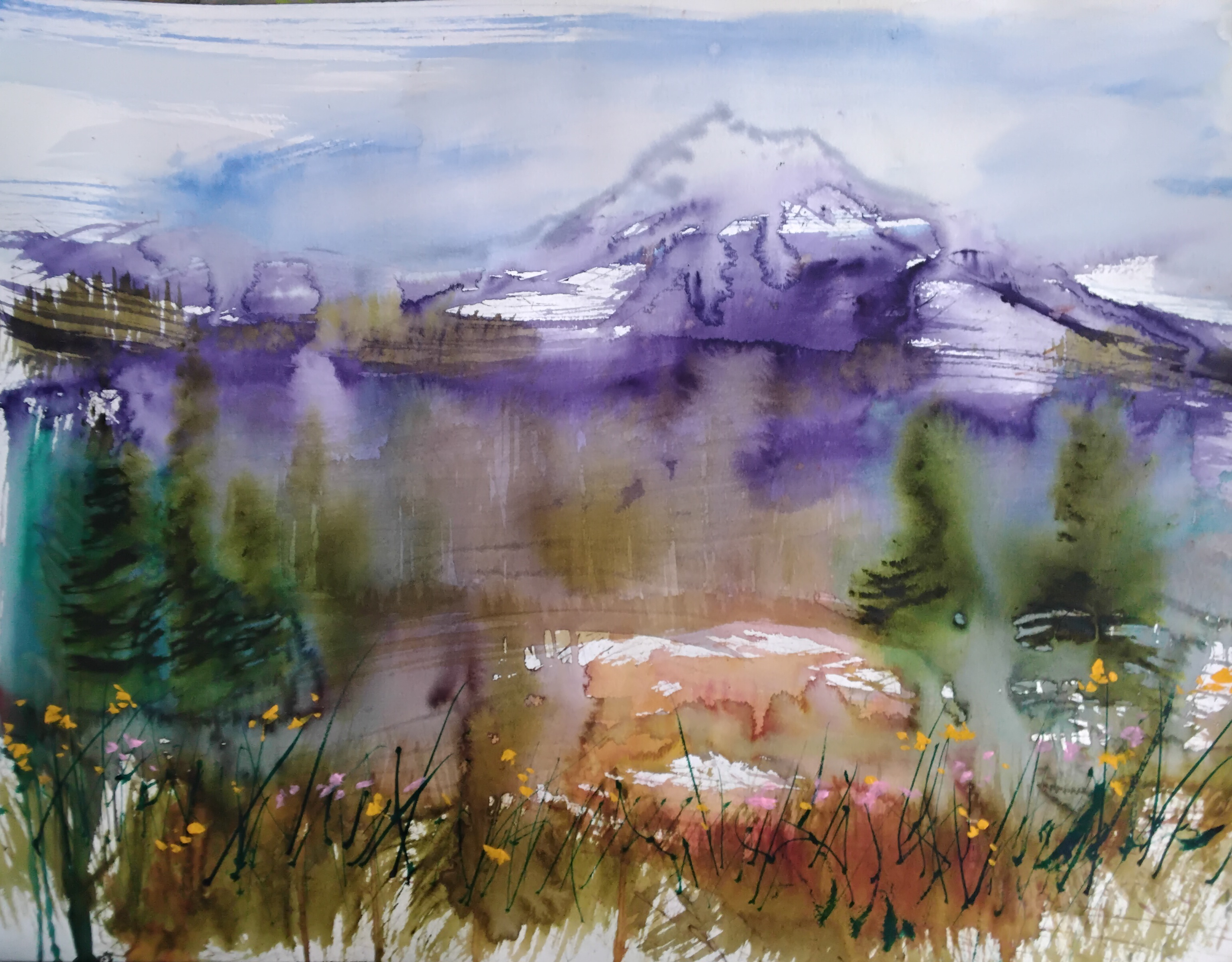 Purple mountain majesty