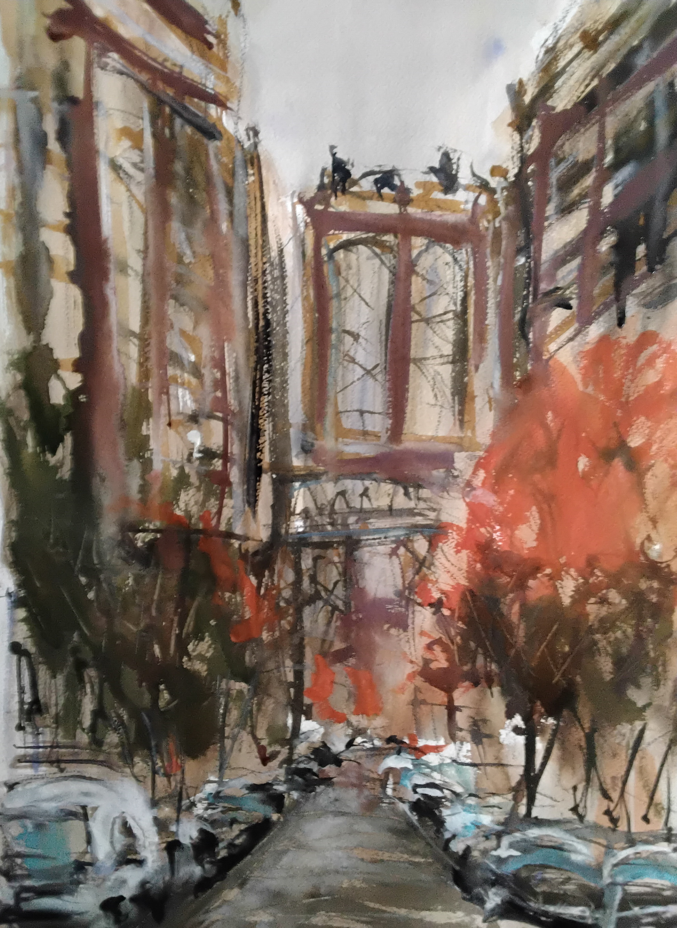 Brooklyn bridge Dumbo district