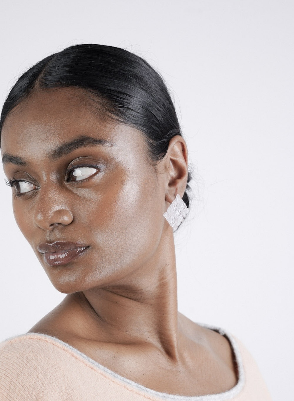 FABRIC TILE EARRINGS