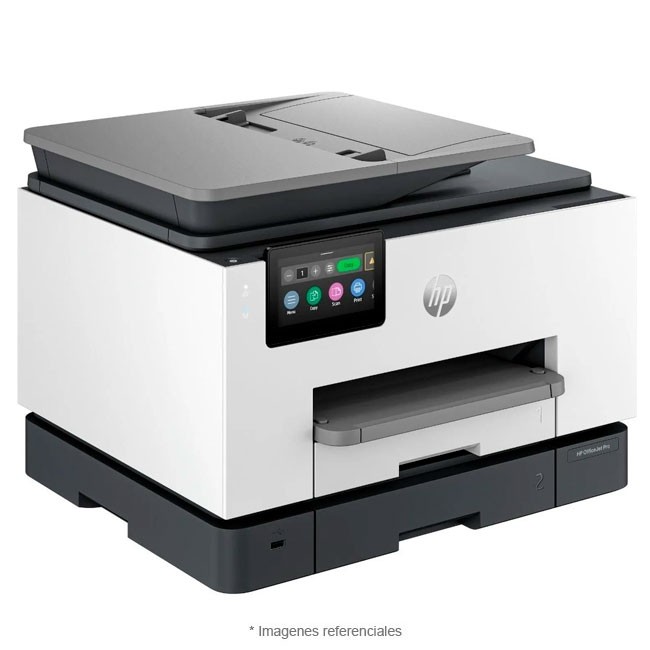 Impresora HP Multifuncional OfficeJet Pro 9130/ Formato A4/ USB 2.0/ RJ45/ Wi-Fi/ Fax/ Duplex/ ADF, Impresión a Color