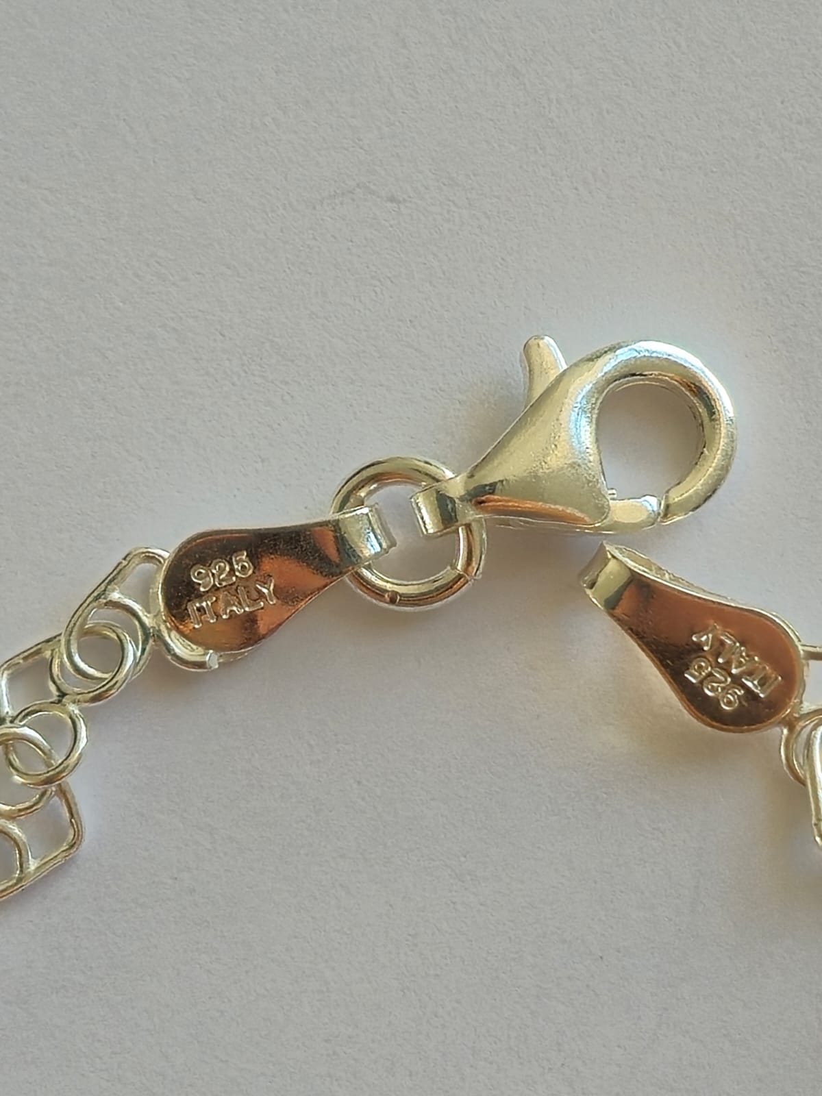 Pulsera corazones pretzel