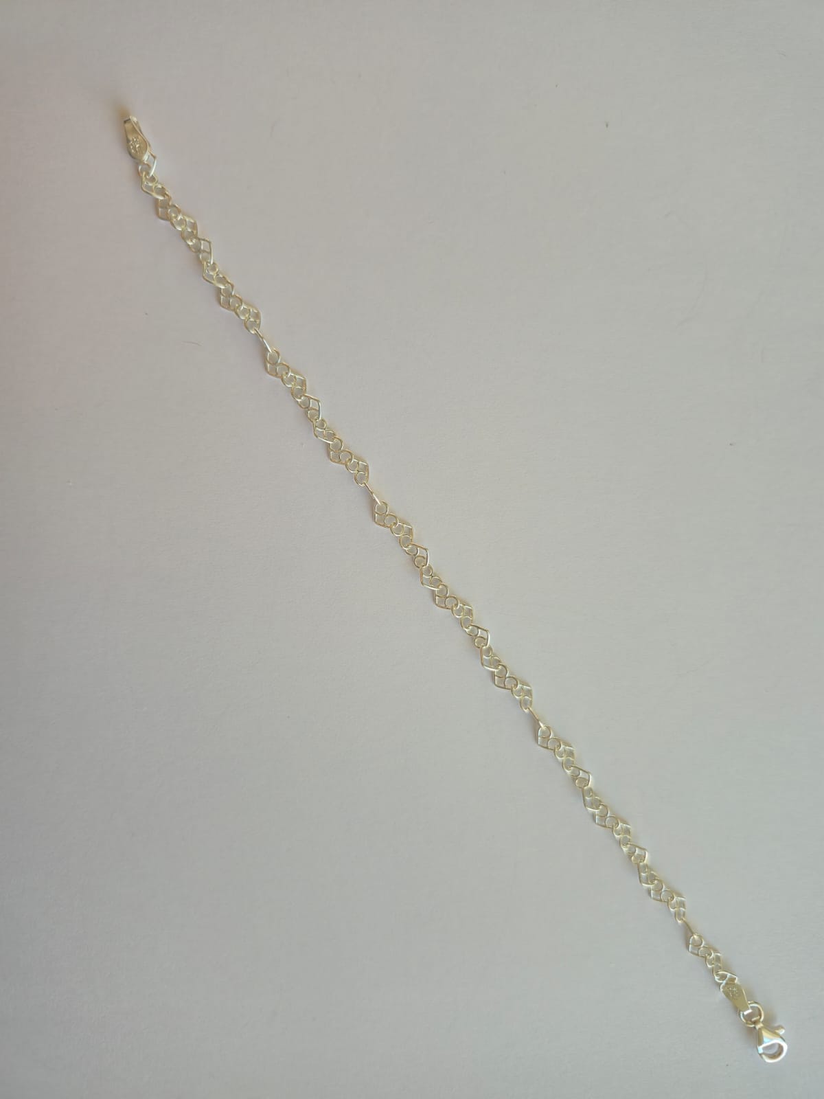 Pulsera corazones pretzel