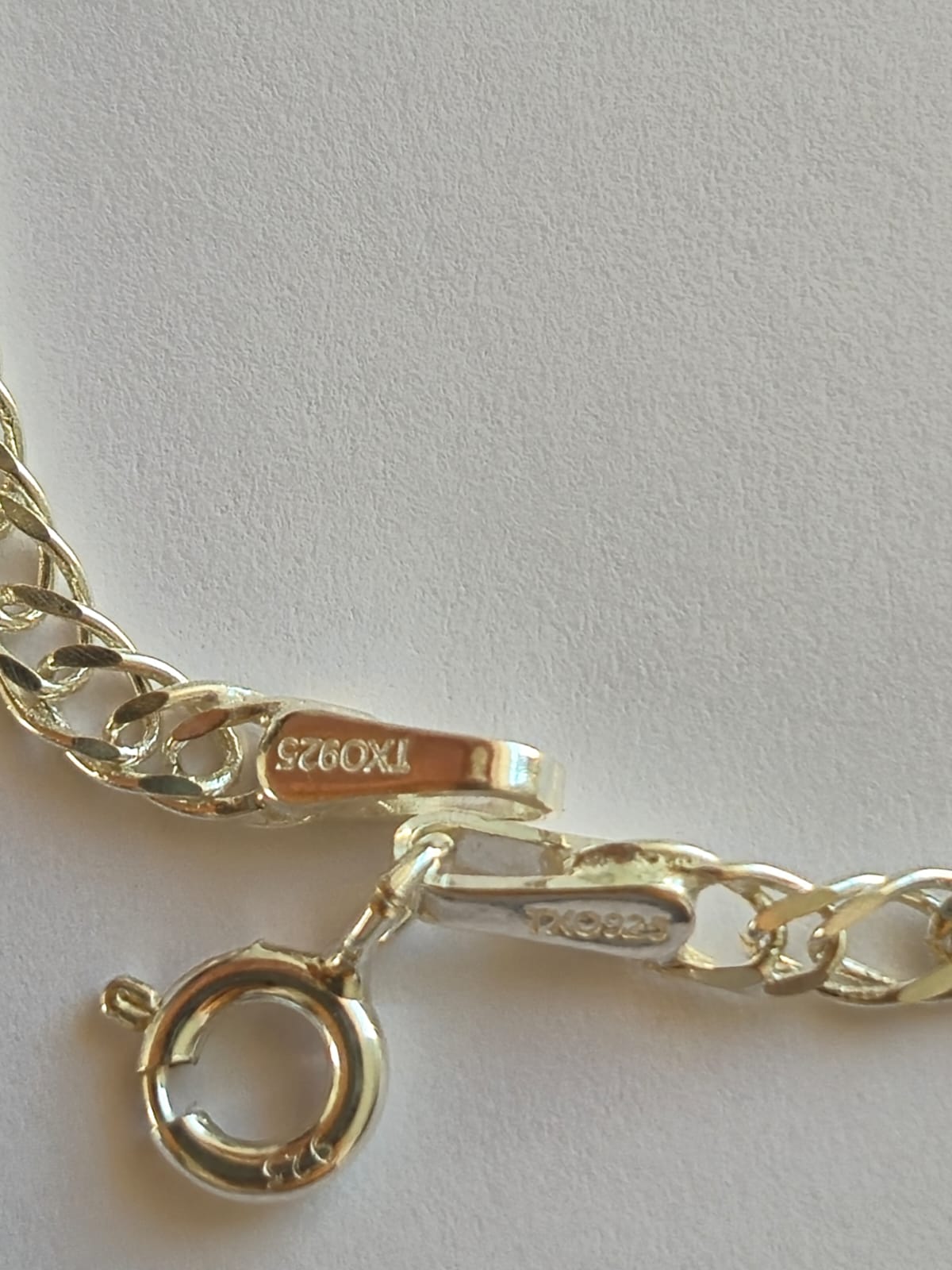 Pulsera eslabón cubano