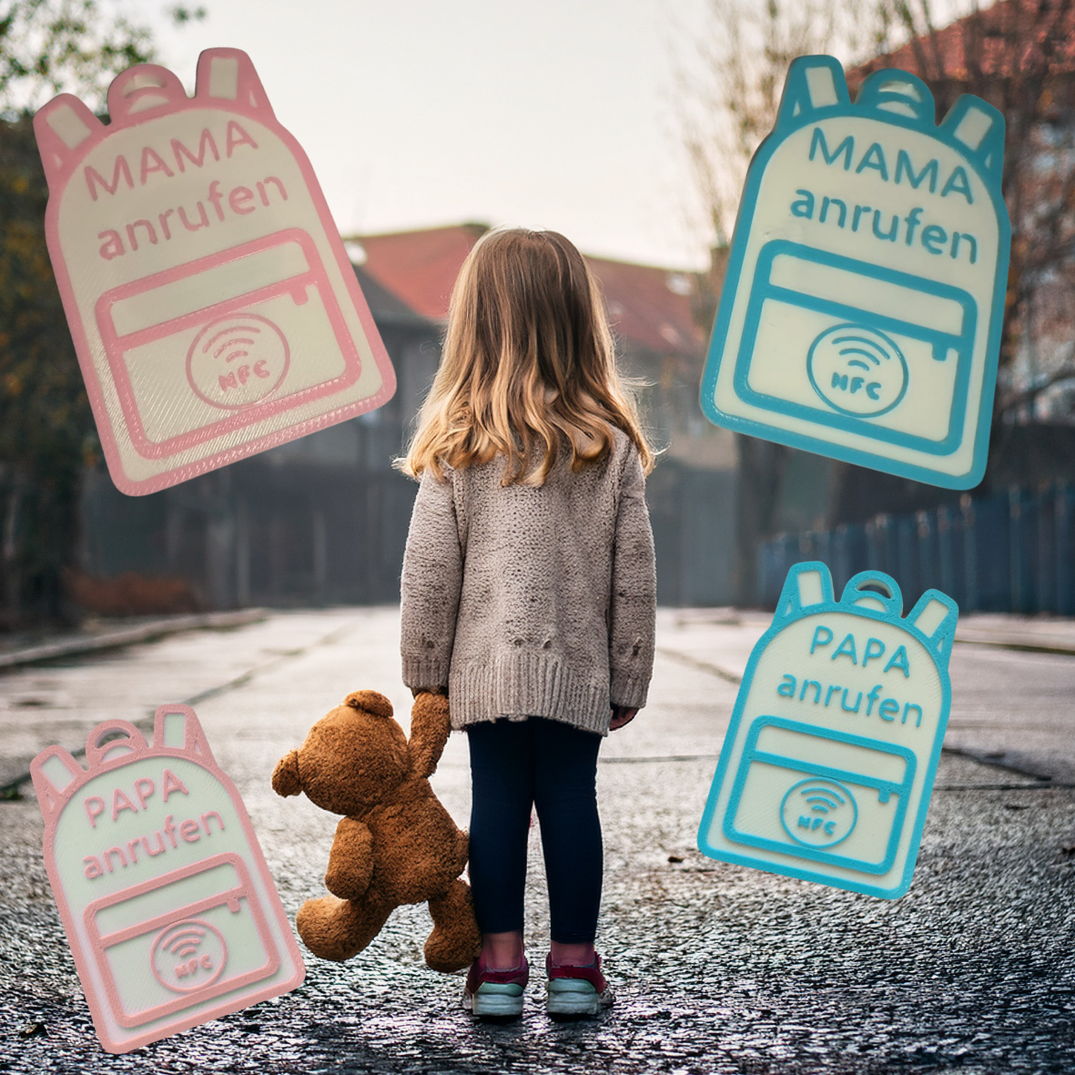 NFC Notfallchip Kinder