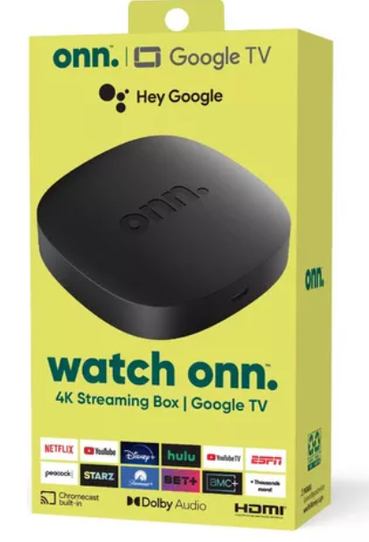 Reproductor de streaming onn. 4K