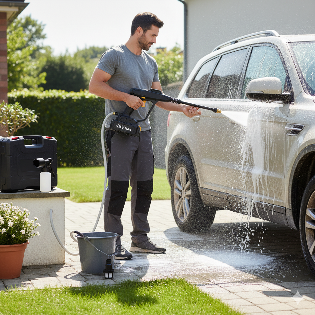 Hidro lavadora Portátil 6 Chorros