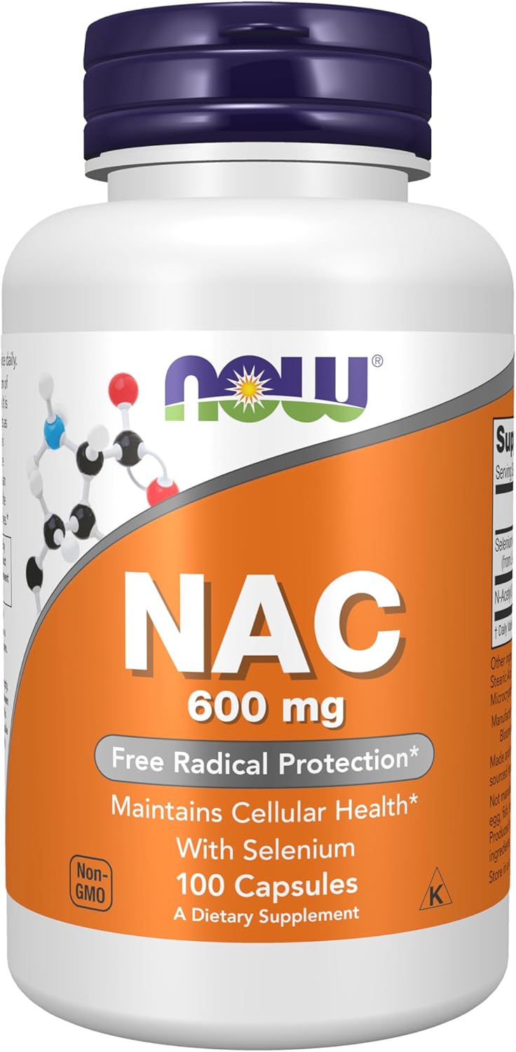 NAC 600 mg (N-acetilcisteína) con selenio