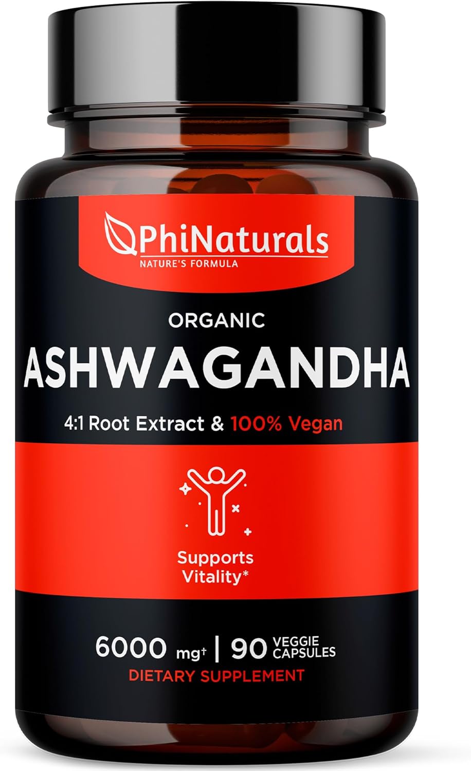 Ashwagandha Orgánica 6000 mg
