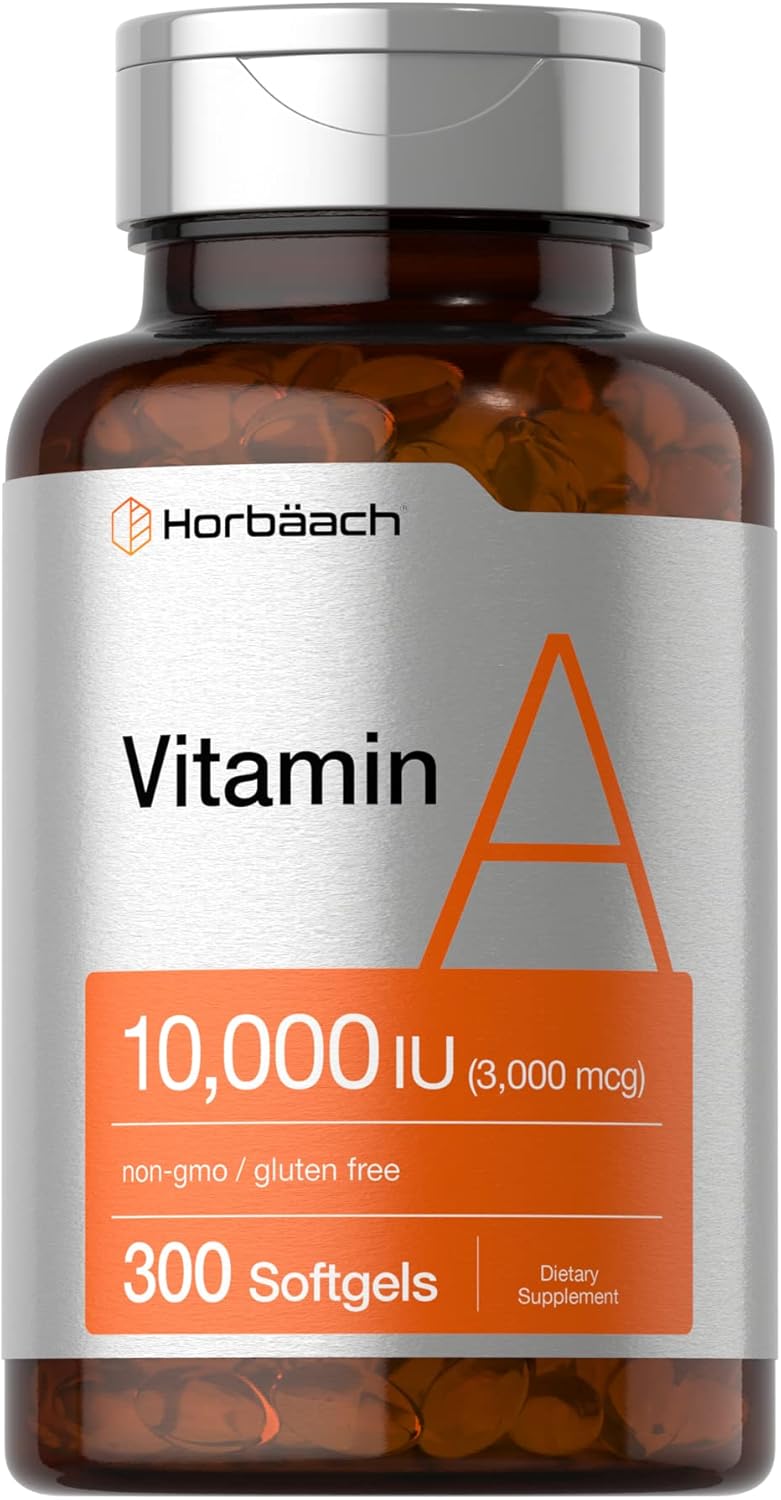 Vitamina A 10,000 IU (3,000 mcg) 