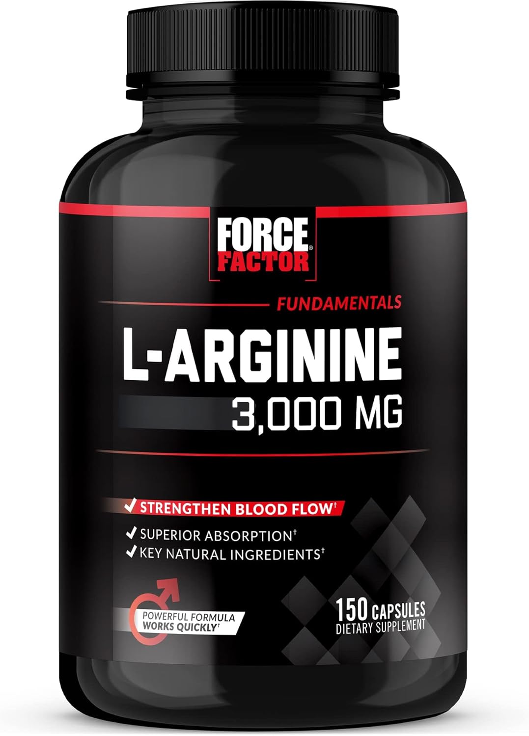 Force Factor L-Arginina 3,000 mg