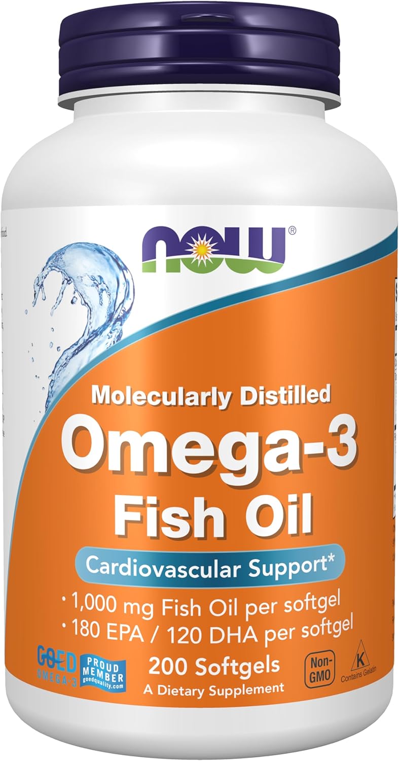 Omega-3 Aceite de Pescado 200 cápsulas blandas