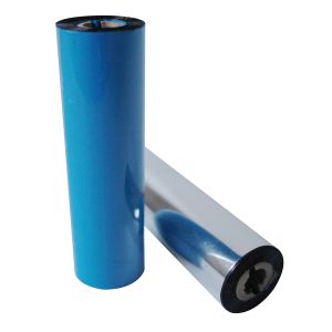 Rollo de cinta Cera negra de 110mm x 74mts (Especial para Etiquetas de Transferencia Térmica)