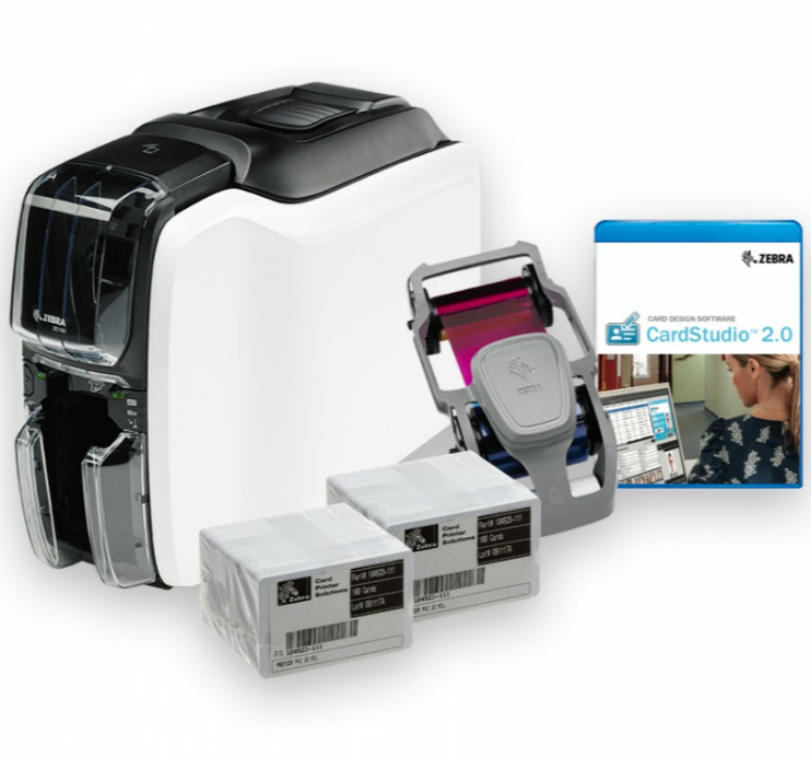 Impresora de tarjetas Zebra Zc 100 una cara