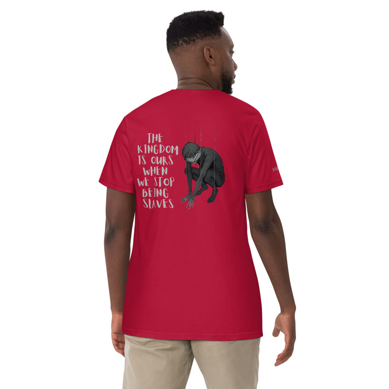 Unisex "Slaves" heavyweight t-shirt