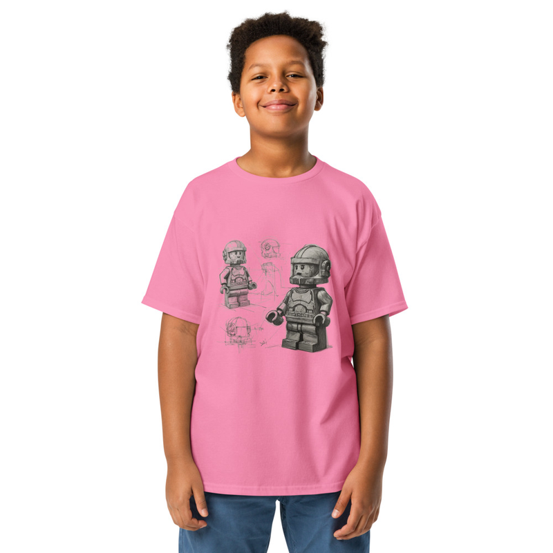Red LEGO Minifigure Graphic T-shirt