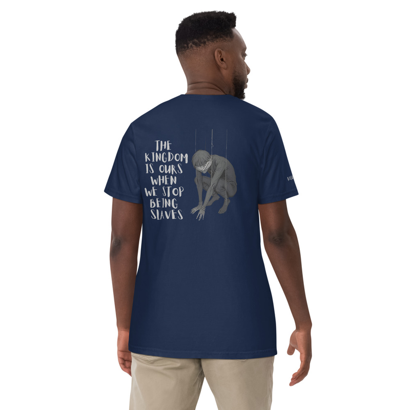 Unisex "Slaves" heavyweight t-shirt