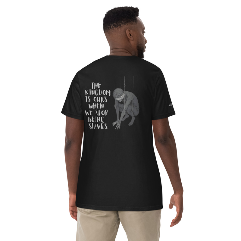 Unisex "Slaves" heavyweight t-shirt