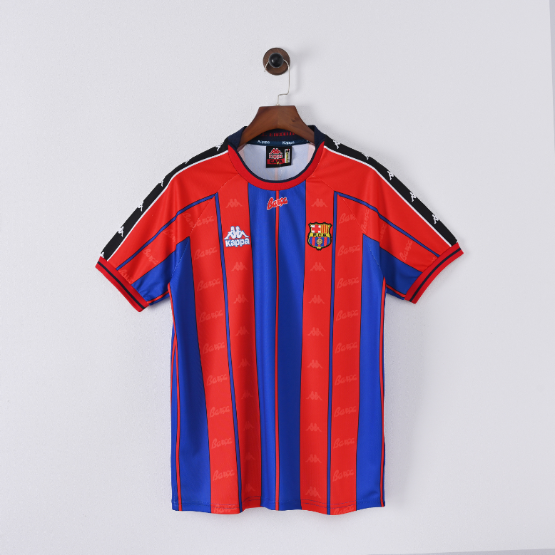 Camiseta de fútbol retro FC Barcelona