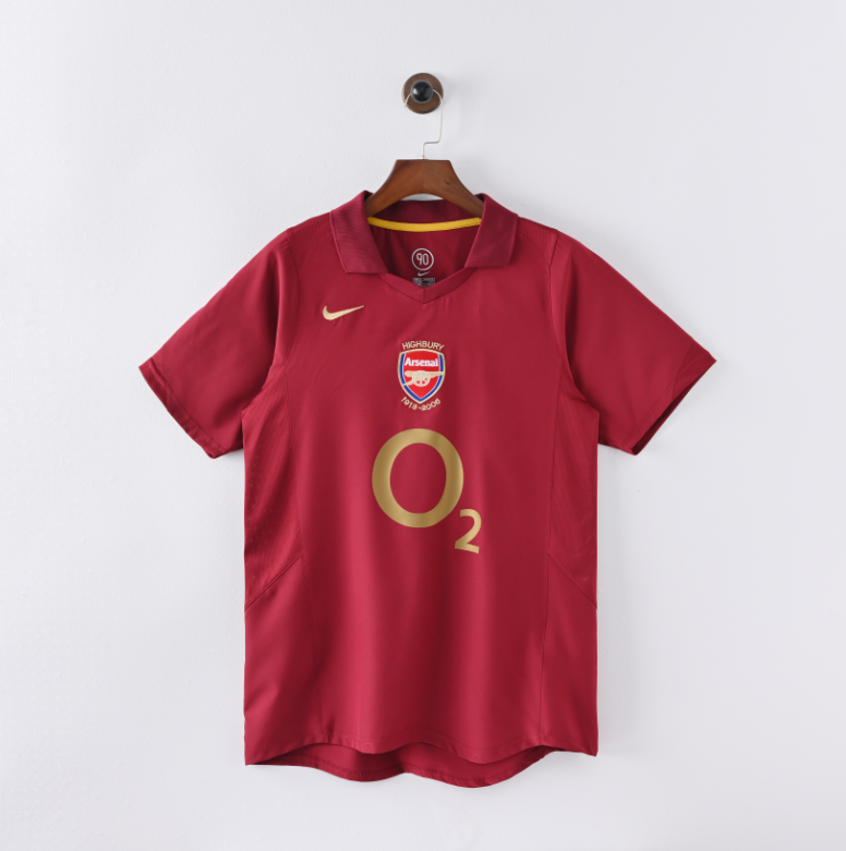 Camiseta retro del Arsenal