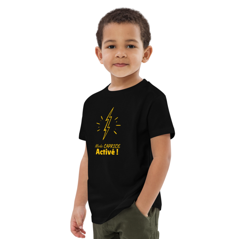 T-shirt enfant 'Mon Caprice Activé'