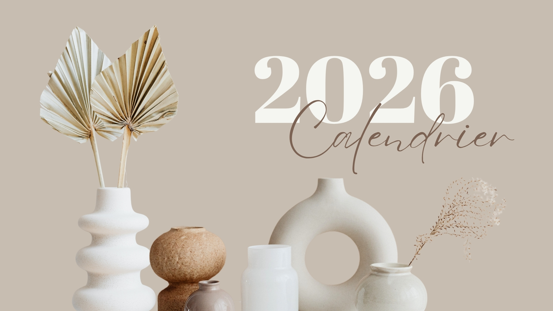 Calendrier 2026