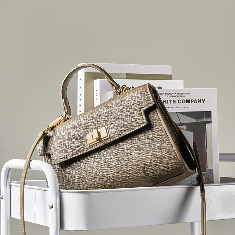 Elegant Leather Handbags Set