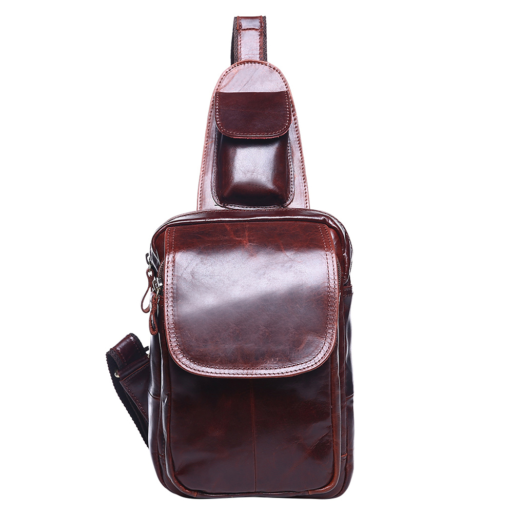 Genuine Leather Sling Bag