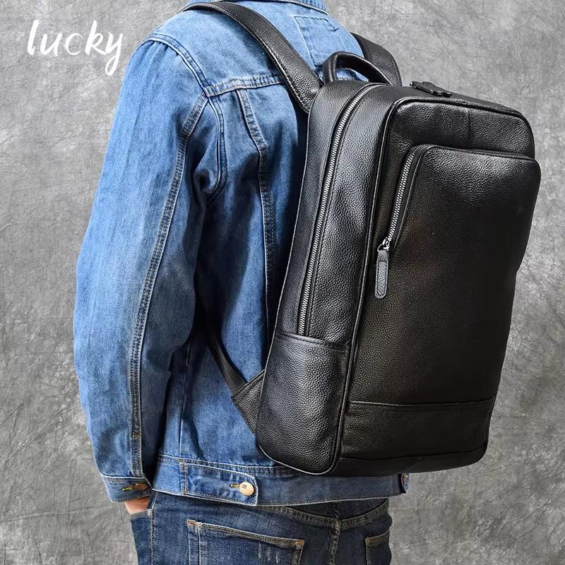 Classic Leather Backpack