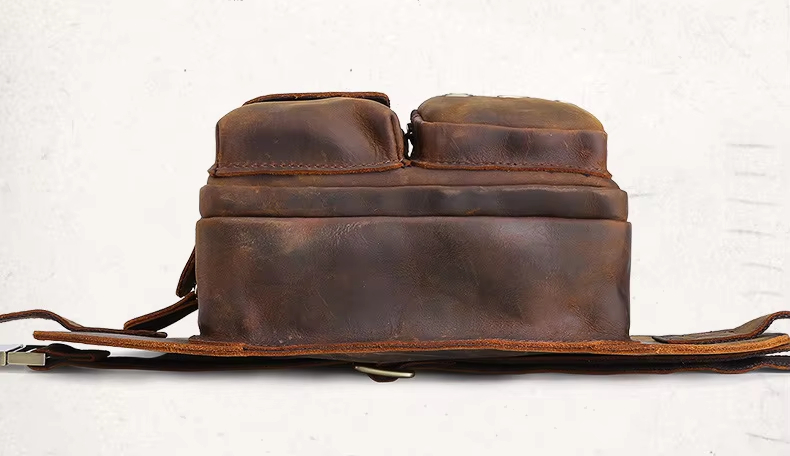 Vintage Leather Waist Bag