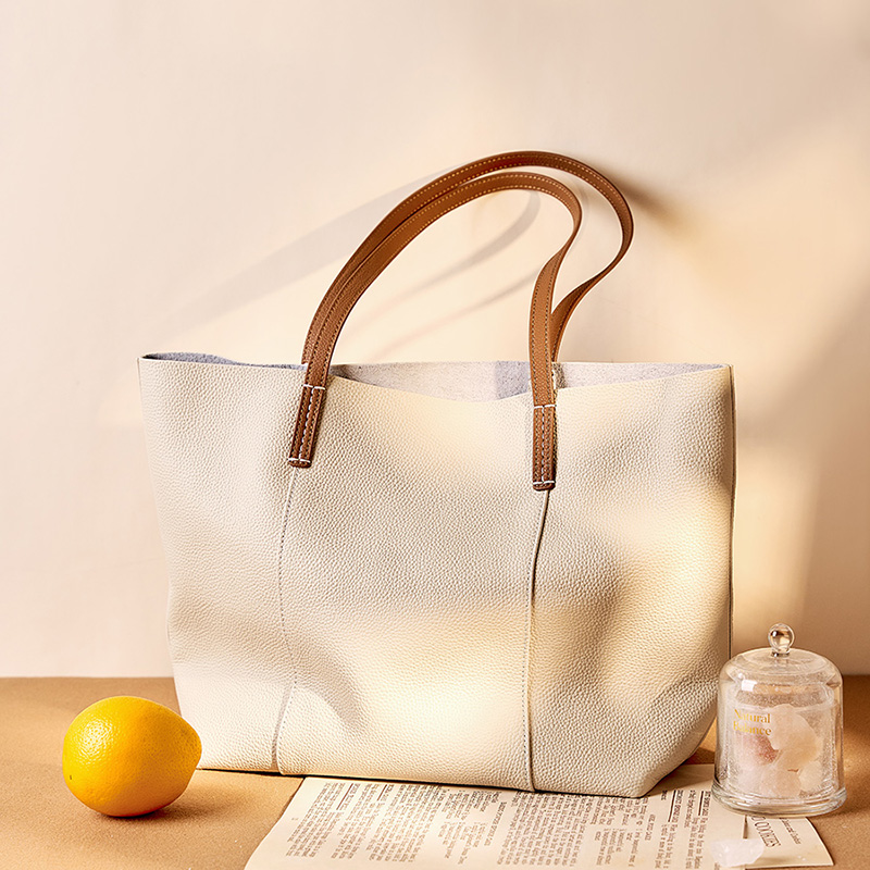 Classic Leather Tote Bag