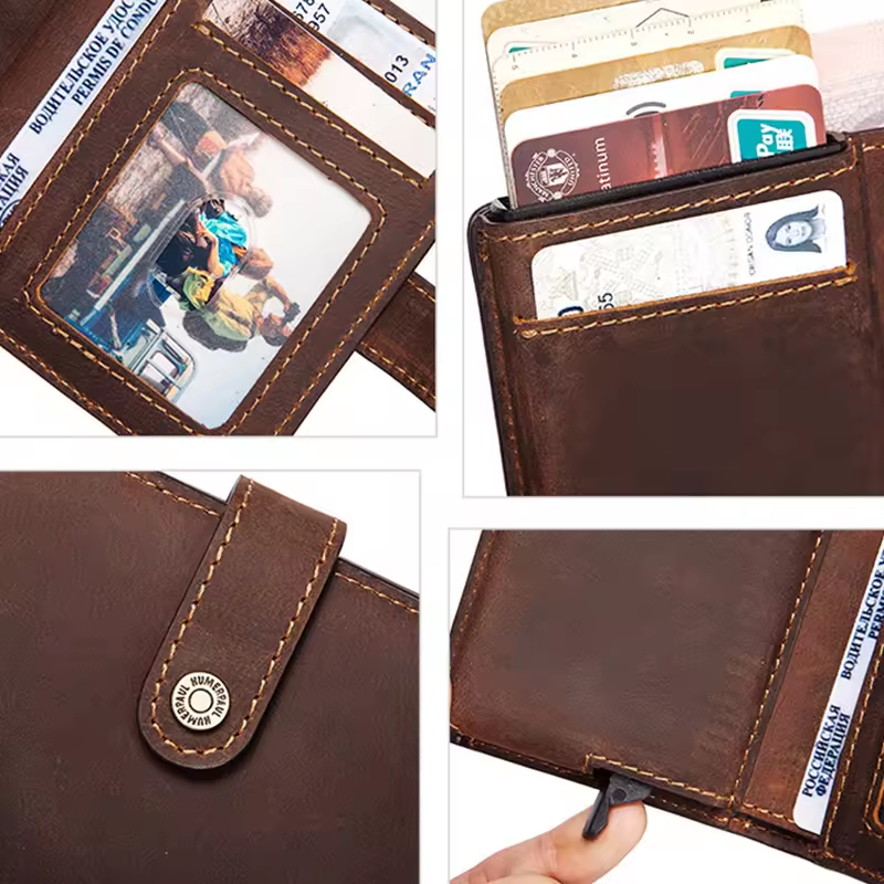 Leather Bifold Wallet