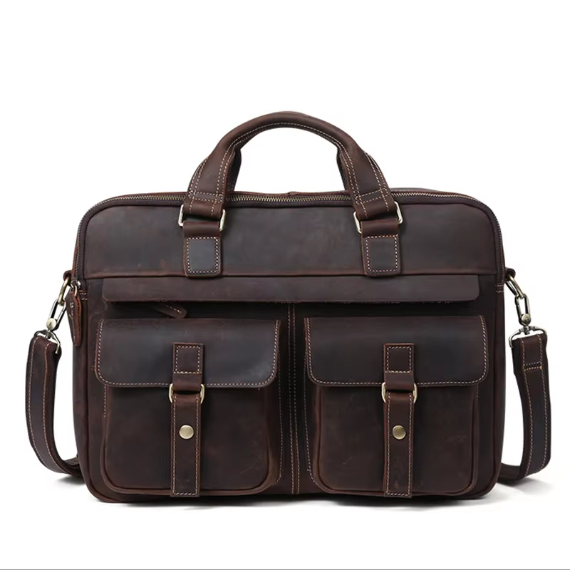 Vintage Leather Briefcase