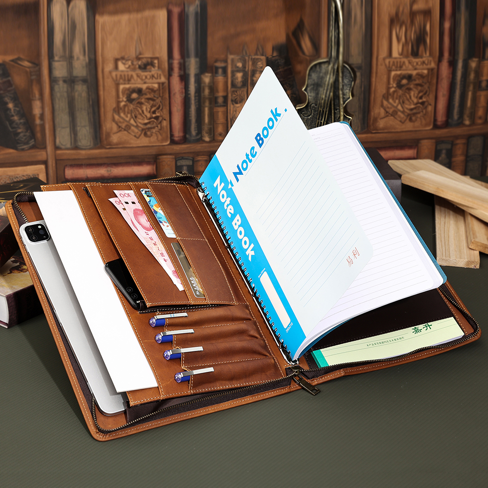 Leather Portfolio Organizer