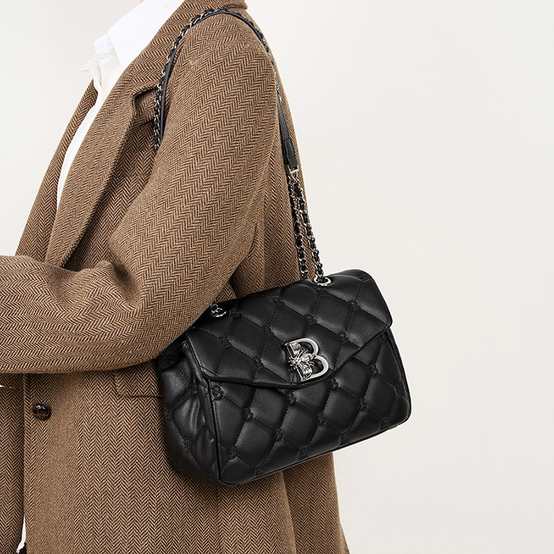 Quilted Leather Shoulder Bag